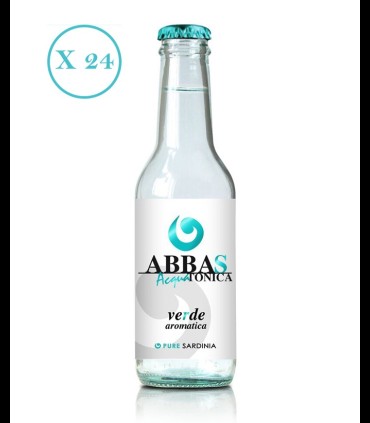Abbas Tonic Green Aroma - Pure Sardinia 24 bottles.