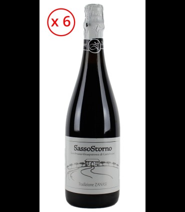 SassoStorno Lambrusco Grasparossa di Castelvetro DOP Frizzante Secco - Zanasi