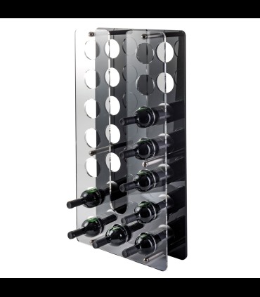 Cantinetta a parete 15 posti in plexiglass trasparente