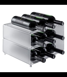 Cantinetta 9 seats in plexiglas satin