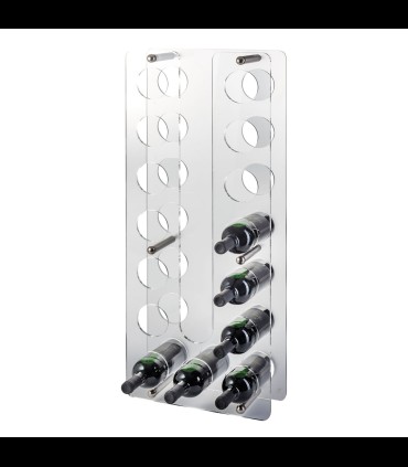 Cantinetta a parete 15 posti in plexiglass trasparente
