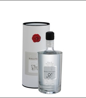 Grappa bianca (White Grappa 50% vol. 50cl in box - Old town