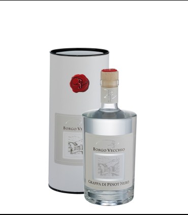 Grappa di Trentina di Pinot Nero 50cl in astuccio - Borgo Vecchio