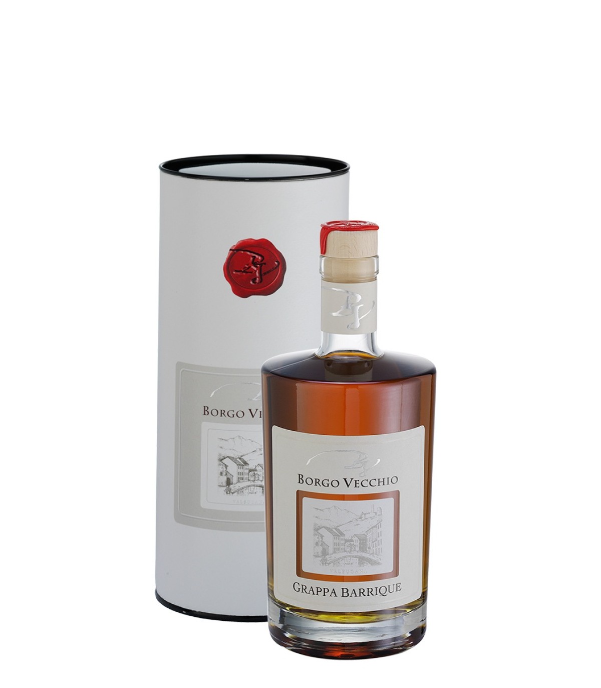 Grappa Barrique 50cl in box - Old town