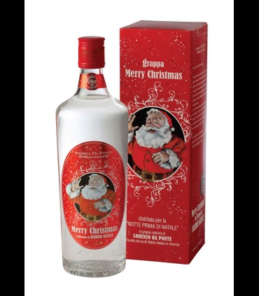 Grappa Merry Christmas 70cl in astuccio - Andrea Da Ponte