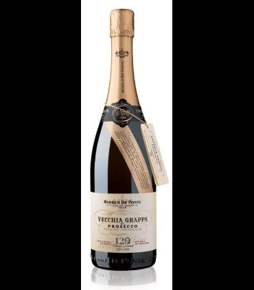 Grappa di Prosecco invecchiata 120° Anniversario in cofanetto in pelle 70cl - Andrea Da Ponte