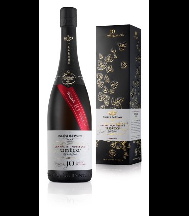 Grappa di Prosecco Unica Da Ponte 10 years old 70cl - Andrea Da Ponte