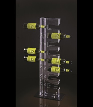 Cantinetta Torre 16 posti in plexiglass trasparente