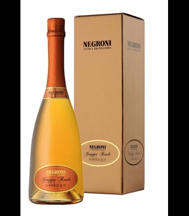 Grappa Reale Barrique 70cl con astuccio - Negroni Antica Distilleria
