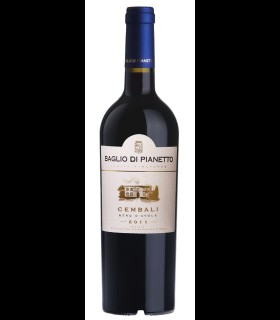 Cembali Nero d'Avola Sicilia IGT 2011 in cassa di legno - Baglio di Pianetto