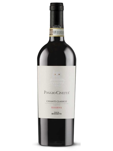 Poggio Civetta Chianti Classico DOCG Riserva 2015 - Tenute Rossetti x 6