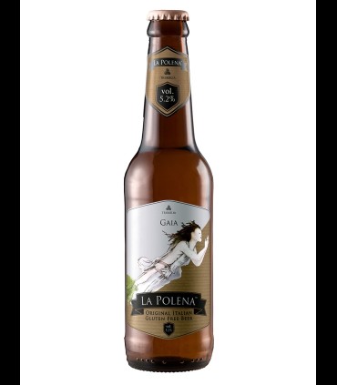 Gaia birra bionda senza glutine 5,2% Vol. - La Polena