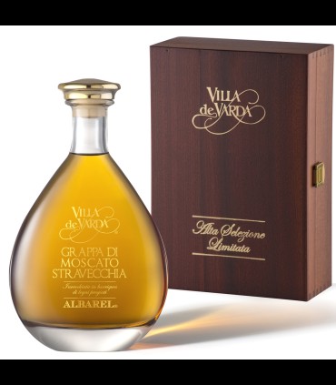 Albarel Grappa Moscato Stravecchia 70cl - Villa de Varda