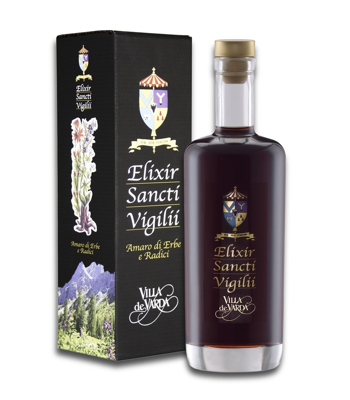 Elixir Sancti Vigilii Amaro di Erbe e Radici 70cl - Villa de Varda