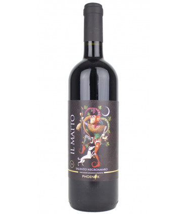 Il Matto Negroamaro Salento IGP 2018 - Phoenix Vini x 6