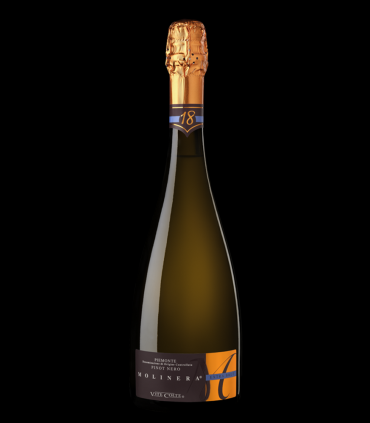 Molinera Spumante Extra Brut Piemonte Pinot Nero DOC - Vite Colte