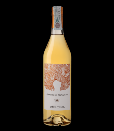Grappa di Moscato d'Asti - affinata in legno - Vite Colte