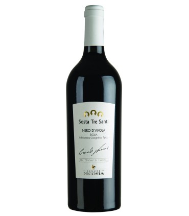 Sosta Tre Santi Nero D’Avola Sicilia Riserva DOC 2019 - Nicosia