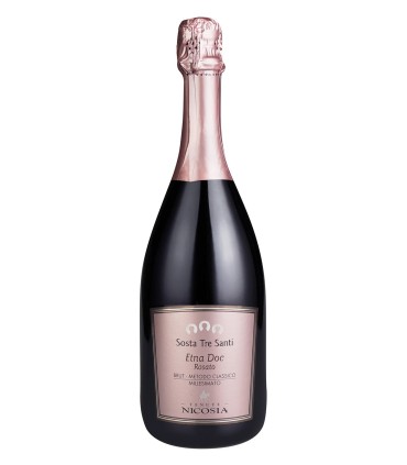 Sosta Tre Santi Spumante Rosé Brut Etna DOC 2020 - Nicosia