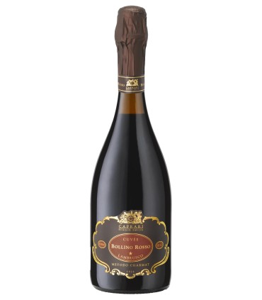Bollino Rosso Lambrusco Cuvèe Metodo Charmat - Caprari - Ca’ Dè Medici