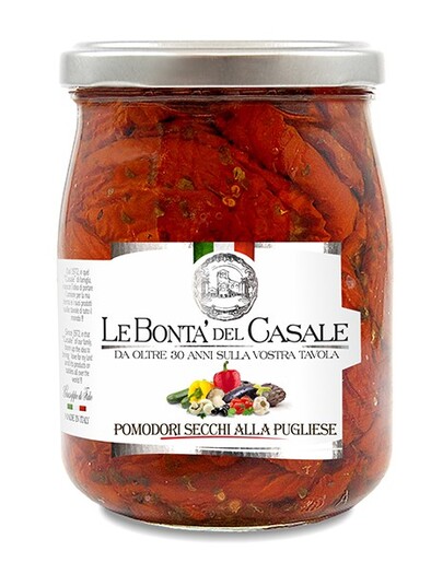 Dried tomatoes at the Pugliese