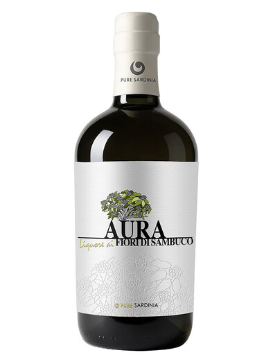 Aura Liquore ai fiori di Sambuco 70 cl 20° - Pure Sardinia