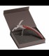Corkscrew Parrot professional stainless steel inserts in the fine wood (walnut)