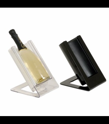 Espositore refrigerante trasparente/nero