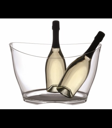 Bucket door, ice Tulip in clear acrylic