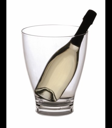 Bucket door, ice Tulip in clear acrylic