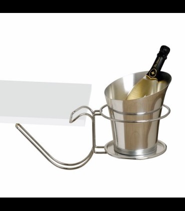 Supporto Secchiello cromato