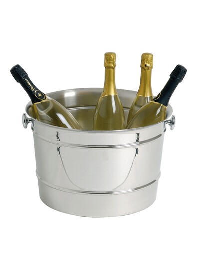 Spumantiera porta ghiaccio in acciaio inox