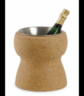 Bucket Cork and stainless Steel door ice
