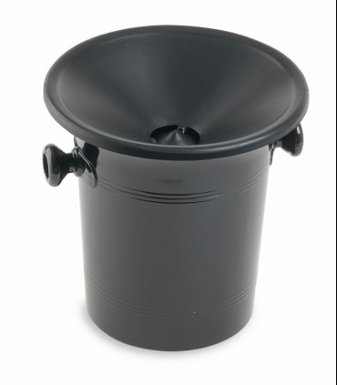 Spittoon, Black Plastic