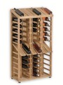 Cantinetta in pino massello per 72 bottiglie di vino