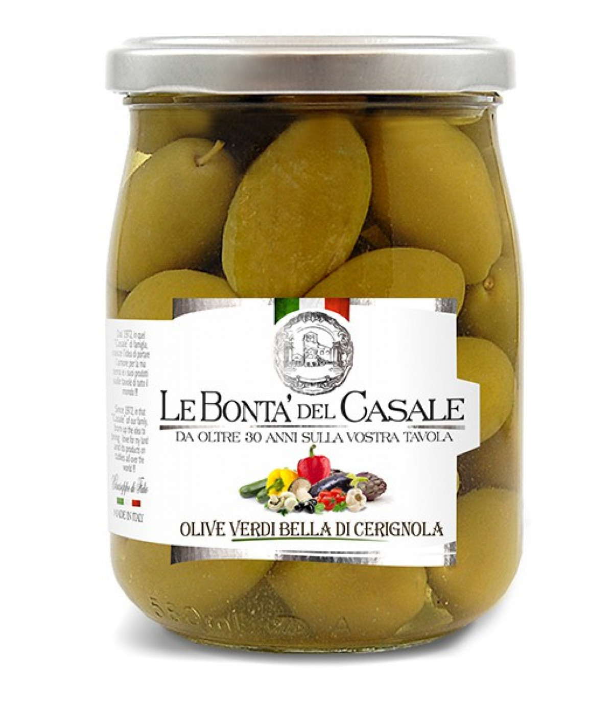 Green olives Bella di Cerignola