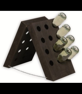 Pupitre in Legno per 24 Bottiglie