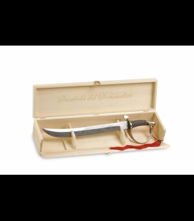 Cassetta sciabola del Sommelier champagne